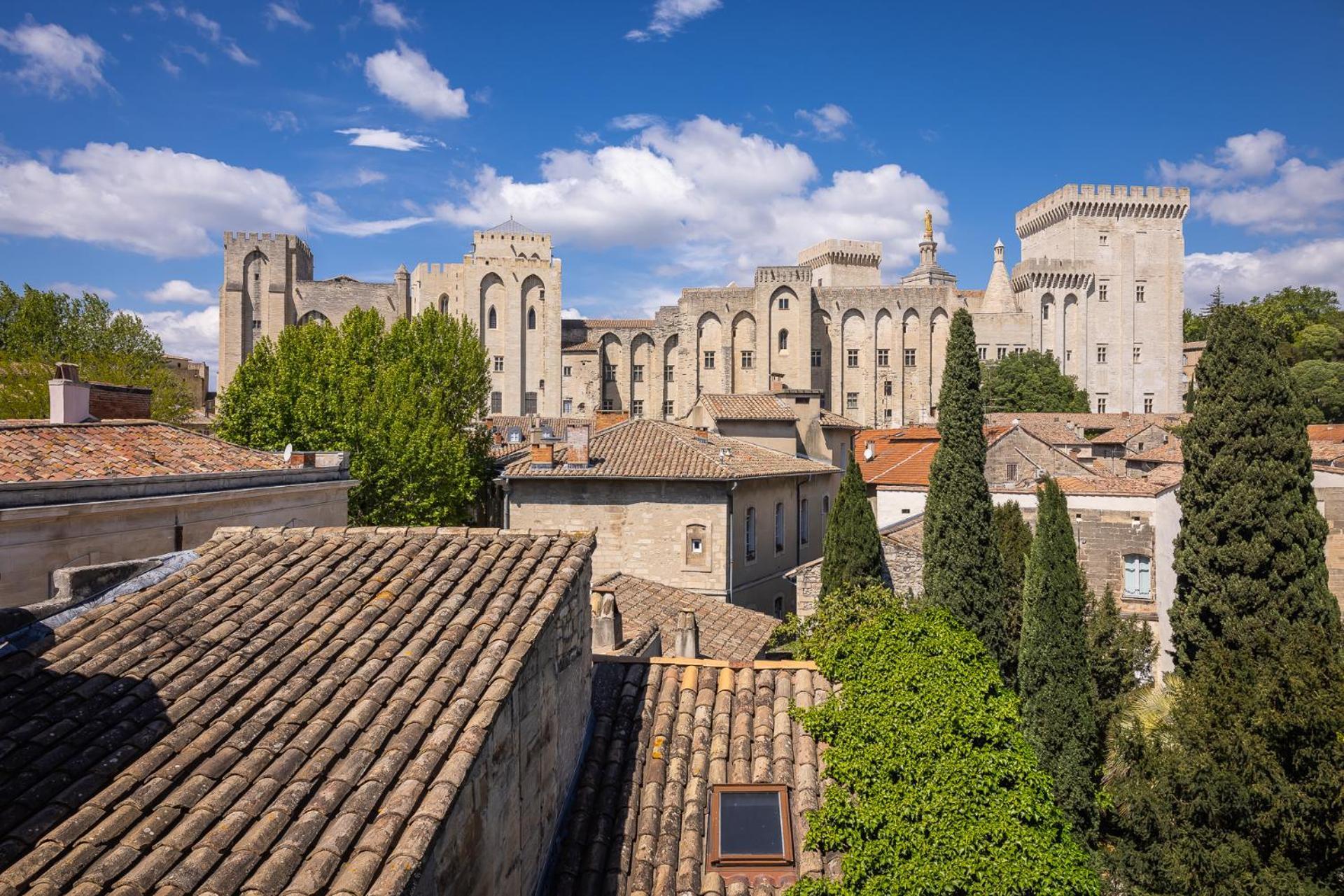 Avignon Intra-Muros, Vue Palais Des Papes Exterior photo